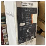 American Standard Ovation Curve 48 in. W x 72 in. H 3-Piece Glue Up Alcove Subway Tile Shower Walls in Arctic White