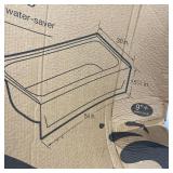 Bootz Kona 54 in. x 30 in. Soaking Bathtub with Right Drain in White