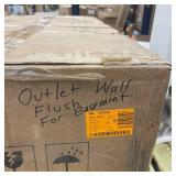 Rear-Outlet Dual Flush Round Toilet in White Simple Project 19 in. Tall Toilet