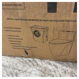 Upflush Macerating Toilet System For Basement in White