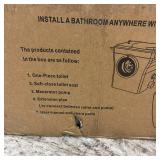 Upflush Macerating Toilet System For Basement in White