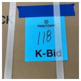 WOODBRIDGE 60 in. W x 76 in. H Sliding Frameless Shower Door in Matte Black Finish with 3/8 in. Clear Glass