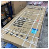 WOODBRIDGE 60 in. W x 76 in. H Sliding Frameless Shower Door in Matte Black Finish with 3/8 in. Clear Glass