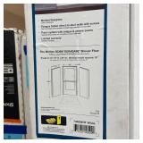 MUSTEE Durawall 36 in. W x 73.25 in. H 3-Piece Direct To Stud Fiberglass Shower Wall Surround in White