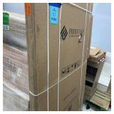 FlexStone 48 in. W x 80 in. H x 36 in. D Easy Up Adhesive Alcove Shower Wall Surround in Tundra