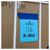 FlexStone 48 in. W x 80 in. H x 36 in. D Easy Up Adhesive Alcove Shower Wall Surround in Tundra