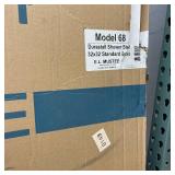 Durastall 32 in. x 32 in. x 75 in. Shower Stall with Standard Base in White