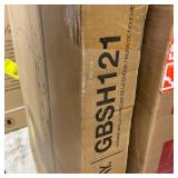 Glacier Bay Glamour 31.69 in. x 76.40 in. 2-Piece Direct-to-Stud Corner Shower Wall Set in White • Does not include base or doors