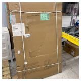 60 in. L x 36 in. W Alcove Shower Pan Base with Center Drain in White CRAFT + MAIN