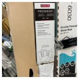 Delta Pro-Series 60 in. W x 57 in. H Five Piece Glue Up Bathtub Surrounds in High Gloss White