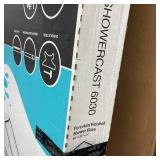 Bootz ShowerCast 60 in. x 30 in. Shower Pan in White Square Chrome Shower Drain Kit Left Drain