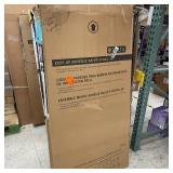 Pro-Series 60 in. W x 57 in. H Glue Up Bathtub Surrounds in High Gloss White