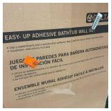 Pro-Series 60 in. W x 57 in. H Glue Up Bathtub Surrounds in High Gloss White