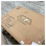 48 in. L x 32 in. W Alcove Shower Pan Base with Left Drain