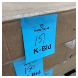 48 in. L x 32 in. W Alcove Shower Pan Base with Left Drain by Horow