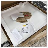 36 in. x 36 in. Shower Base with Center Drain in White