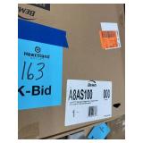 BEMIS Assist Elongated/Round Standard Height Plastic Closed Front Toilet Seat in White with Support Arms