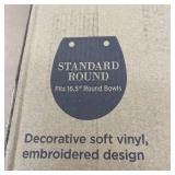 Bath Bliss Extra Soft Standard Round Closed Front Toilet Seat