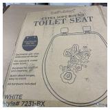 Bath Bliss Extra Soft Standard Round Closed Front Toilet Seat