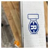 BEMIS Weston Round Soft Close Enameled Wood Toilet Seat in White Brushed Gold Metal Hinge