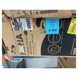 Bootz Kona 54 in. x 30 in. Soaking Bathtub with Left Drain in White Porcelain