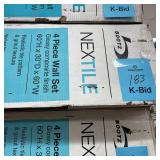 Bootz Industries Nextile 30 in. x 60 in. x 60 in. 4-Piece Direct-to-Stud Alcove Tub Surround in White