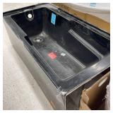 Swiss Madison Voltaire 60 in. x 30 in. Acrylic Left Drain Rectangular Alcove Bathtub in Matte Black