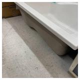 American Standard EverClean 60 in. x 36 in. Rectangular Soaking Bathtub with Reversible Hand Drain in White