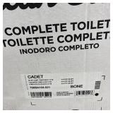 American Standard Cadet 2-Piece 1.28 GPF Single Flush Round Chair Height Toilet Complete