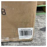 FUNKOL Gray 1-Piece 1.1/1.6 GPF Dual Flush Porcelain Elongated Toilet Soft Close Seat Included