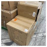 FUNKOL Gray 1-Piece 1.1/1.6 GPF Dual Flush Porcelain Elongated Toilet Soft Close Seat Included