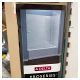 Delta Pro-Series 60 in. W x 57 in. H Glue Up Bathtub Surrounds in High Gloss White