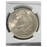 1884-O US MORGAN SILVER DOLLAR NGC MS63