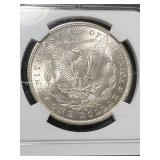 1884-O US MORGAN SILVER DOLLAR NGC MS63