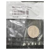 1941 US MERCURY DIME