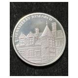 1 TROY OZ .999 FINE SILVER STANSBERRY RESEARCH ROUND