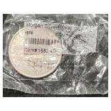1889 US MORGAN SILVER DOLLAR