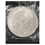 1889 US MORGAN SILVER DOLLAR
