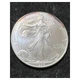 1996 AMERICAN SILVER EAGLE 1 TROY OZ .999 FINE SILVER