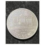 2023 AUSTRIAN PHILHARMONIC 1 TROY OZ .999 FINE SILVER