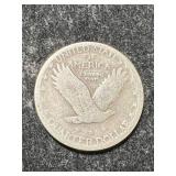 1927 US STANDING LIBERTY QUARTER