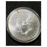 2011 AMERICAN SILVER EAGLE 1 TROY OZ .999 FINE SILVER IN AIRTITE