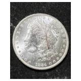 1884-O US MORGAN SILVER DOLLAR