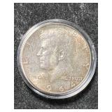 1964 US KENNEDY HALF DOLLAR IN AIRTITE