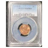 1962-D US LINCOLN CENT PCGS MS65RD