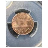 1962-D US LINCOLN CENT PCGS MS65RD