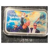 1 TROY OZ .999 FINE SILVER MAGA BAR IN AIRTITE