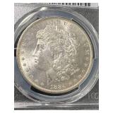 1884-O US MORGAN SILVER DOLLAR PCGS MS63