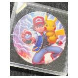 1 TROY OZ .999 FINE SILVER POKEMON ROUND IN CASE