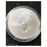 2014 AMERICAN SILVER EAGLE 1 TROY OZ .999 FINE SILVER IN AIRTITE